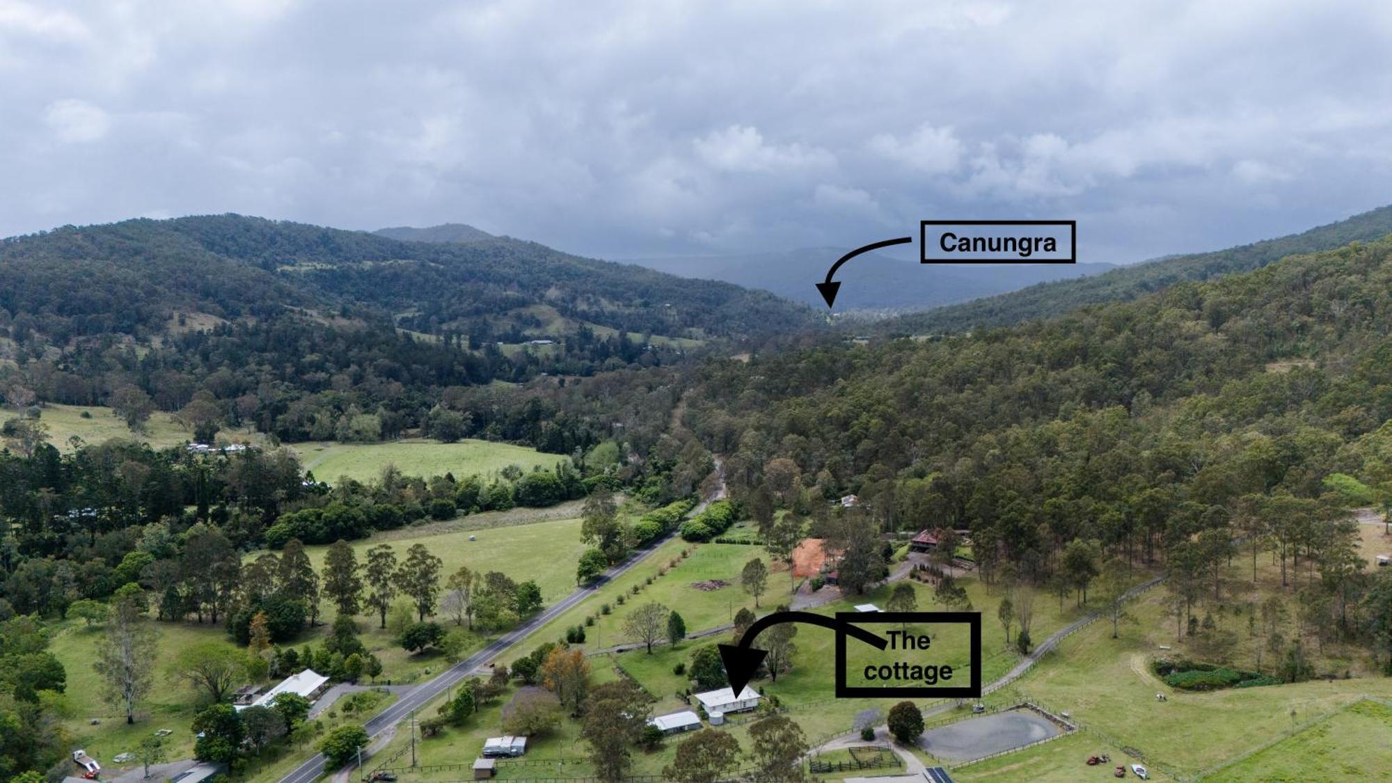 Cottage On Lamington Canungra エクステリア 写真